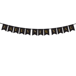 Banner Happy New Year Sort - 15x170cm