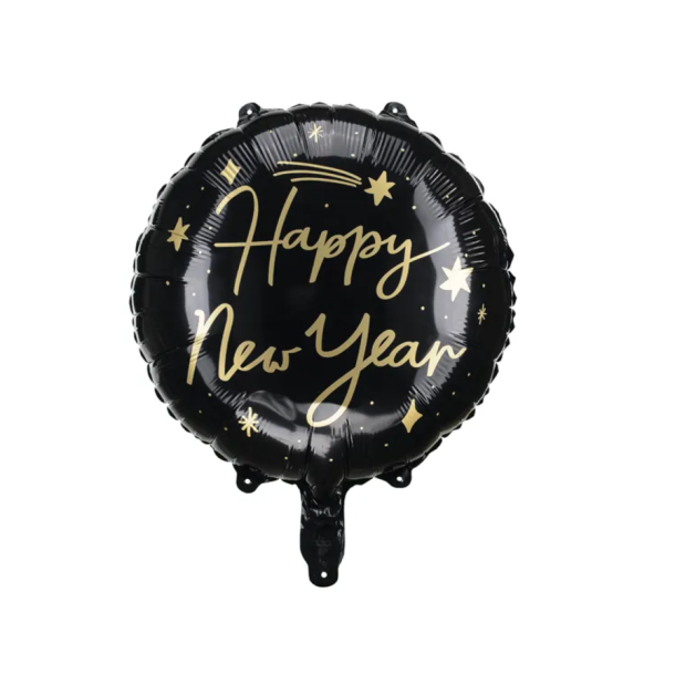 Folieballon Happy New Year - 1stk