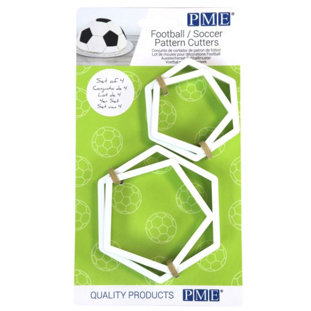 PME Udstikker Fodbold - 4stk