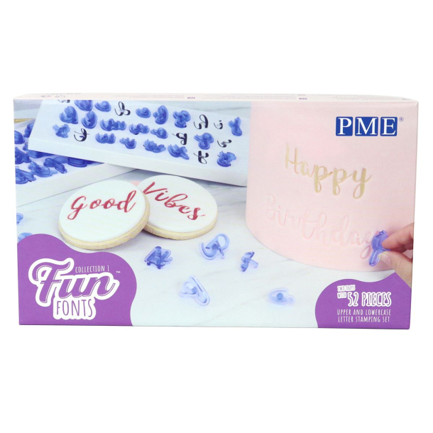 PME Fun Fonts Udstikker Alfabet - Nr. 1