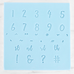 PME Fun Fonts Udstikker Tal &amp; Special Tegn