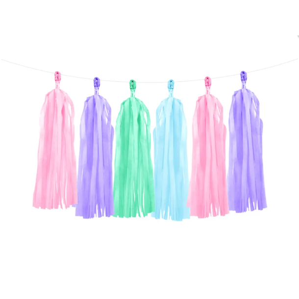 Guirlande Tassel Pastel - 1,5m