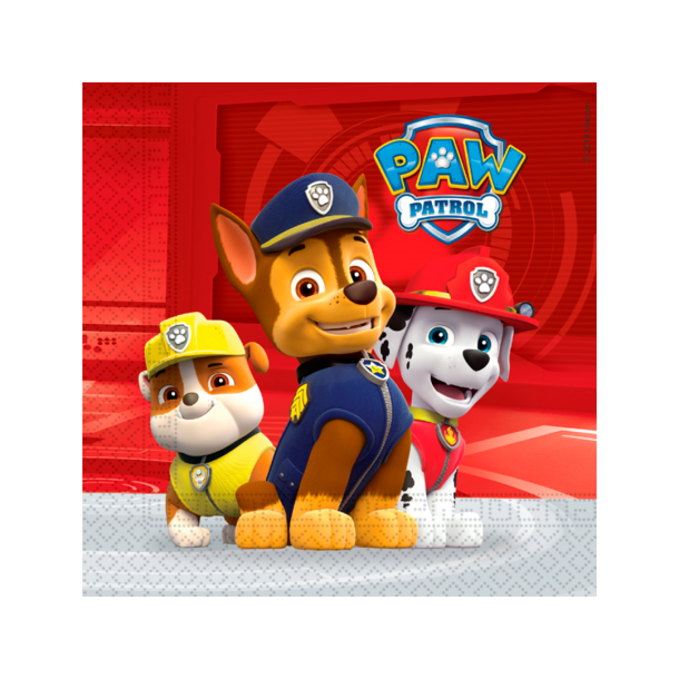 Servietter Paw Patrol - 20stk