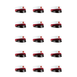 Luksus Sukkerprint Studenterhue R�d �5 - 15stk