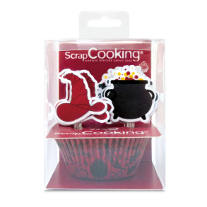 ScrapCooking Muffinsforme & Cake Topper - Halloween