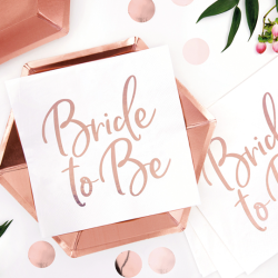 Servietter Bride To Be - 20stk
