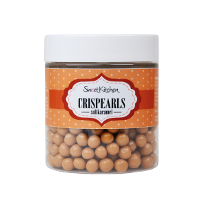SweetKitchen Perler Med Knas - Salt Karamel 35g