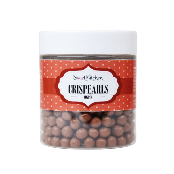 SweetKitchen Perler Med Knas - M�lkechokolade 35g 