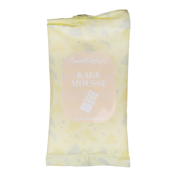 SweetKitchen Kagemousse Hvid Chokolade - 50g
