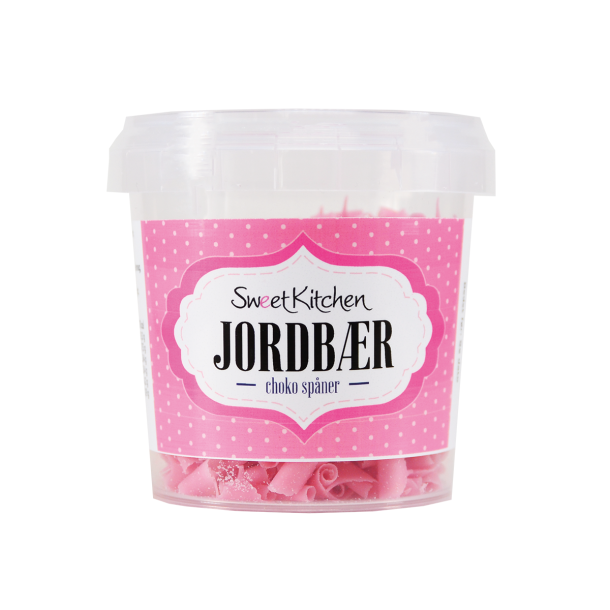 SweetKitchen Chokoladespner Jordbr - 35g