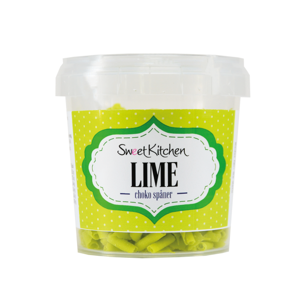 SweetKitchen Chokoladespner Lime - 35g