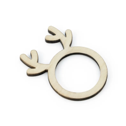 Servietringe Rensdyr - 6stk