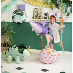 Folieballon Dinosaur Happy Birthday - 35cm