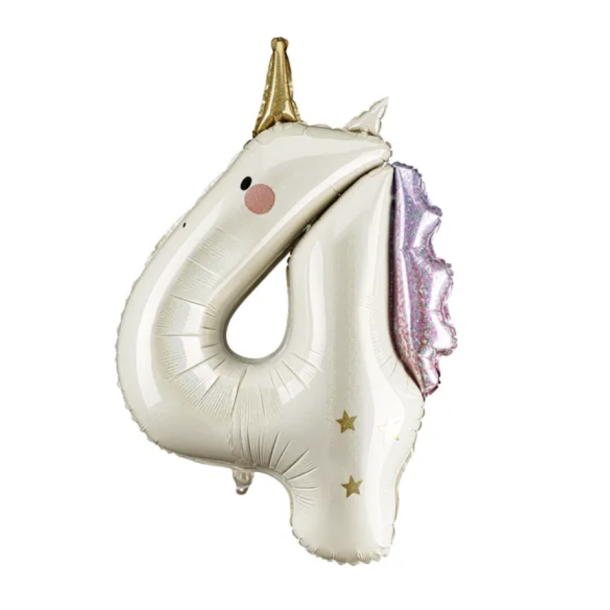 Folieballon Unicorn Tal 4 - 93cm