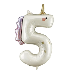 Folieballon Unicorn Tal 5 - 93cm