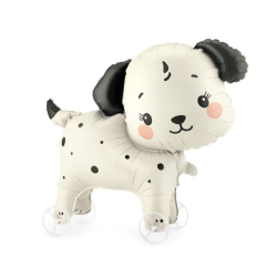 Folieballon Hund p� Hjul - 70x59cm