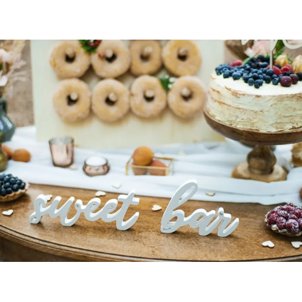 Skilt Sweet Bar - 37x10cm