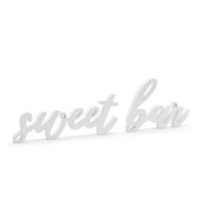 Skilt Sweet Bar - 37x10cm