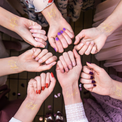 Tatovering Team Bride - Guld