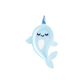 Tallerkner Narhval 18,5x29 cm - 6stk