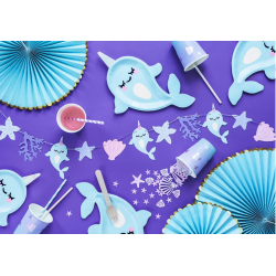 Tallerkner Narhval 18,5x29 cm - 6stk