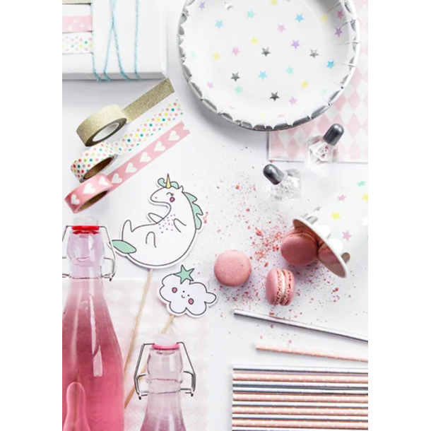 Tallerkner Stjerner 18 - 6stk