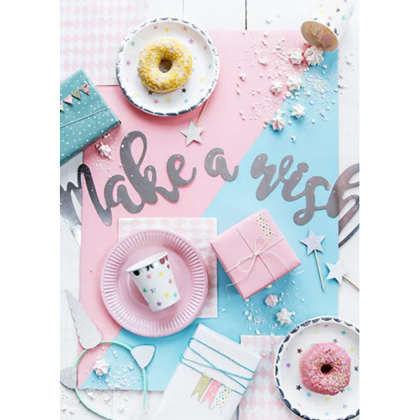 Tallerkner Stjerner 18 - 6stk