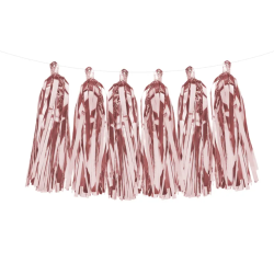Guirlande Tassel Rosaguld - 1,5m