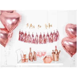 Guirlande Tassel Rosaguld - 1,5m