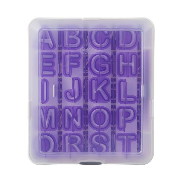 Wilton Udstikker Bogstaver &amp; Tal - 40stk