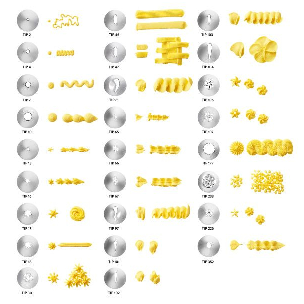 Wilton Dekorationsst Tyl - 29dele