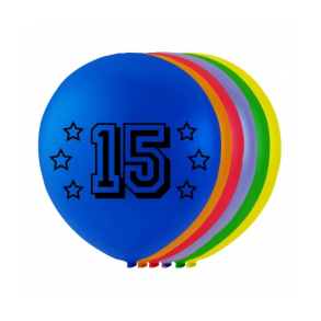 Balloner Nr. 15 - 8stk