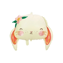 Folieballon Kanin - 65x55cm