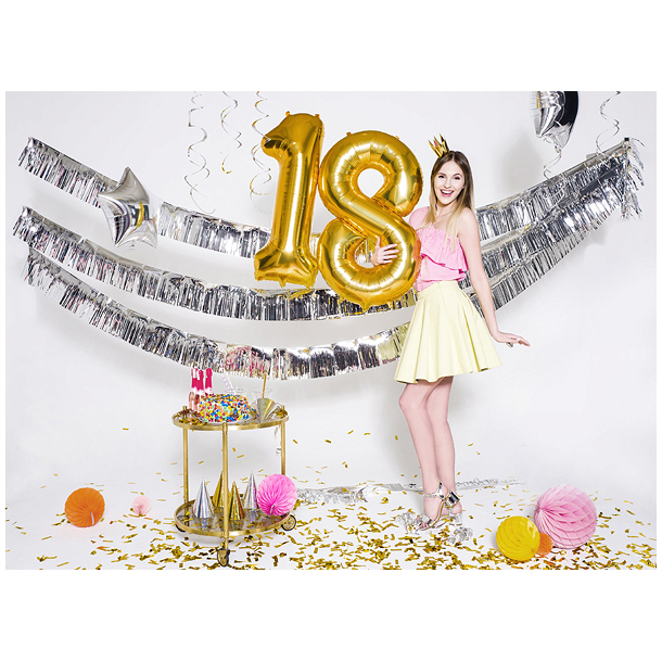 Folieballon Tal Guld - 86cm