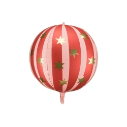 Folieballon Stjerner Rd - 75cm