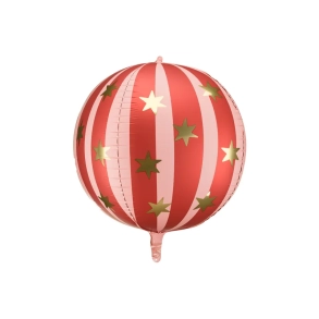 Folieballon Stjerner Rd - 75cm