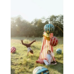 Folieballon Stjerner Rd - 75cm