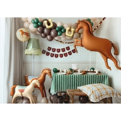 Folieballon Hest - 86x73cm