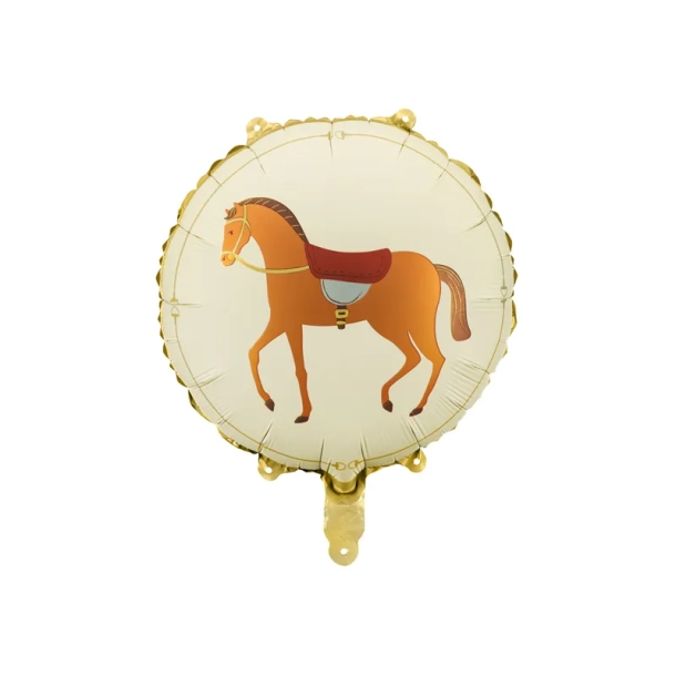 Folieballon Hest - 45cm