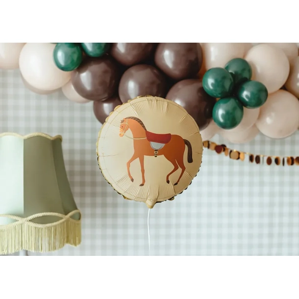 Folieballon Hest - 45cm