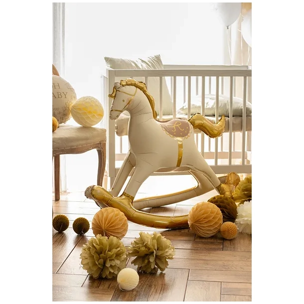 Folieballon Gyngehest - 118x104cm