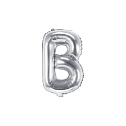 Folieballon Bogstav Slv - 35cm