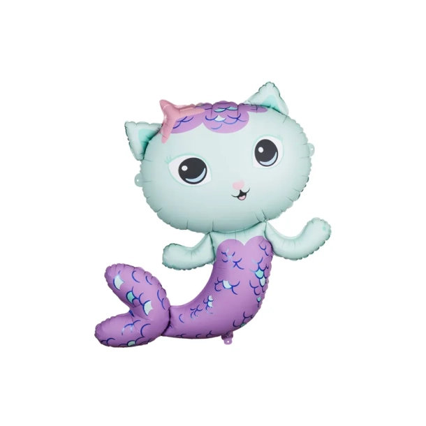 Folieballon Gabby's Dollhouse MerCat - 80x82cm