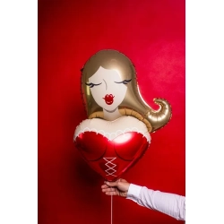 Folieballon Kvinde - 57x74cm