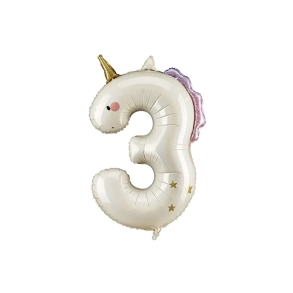 Folieballon Unicorn Tal 3 - 93cm