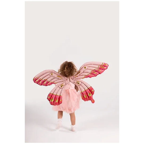 Folieballon Sommerfugle Vinger Pink  - 102x50cm