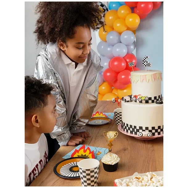 Cake Topper Biler - 4stk