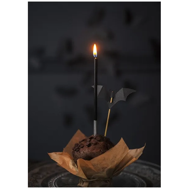 Cake Topper Flagermus - 6stk