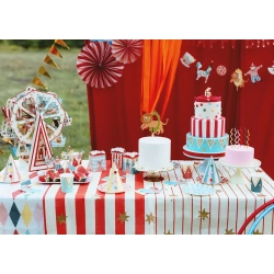 Cake Topper Cirkus - 6stk