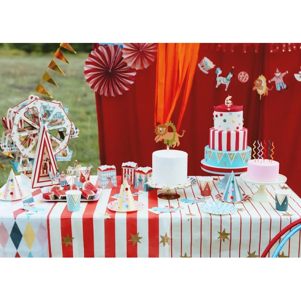Cake Topper Cirkus - 6stk